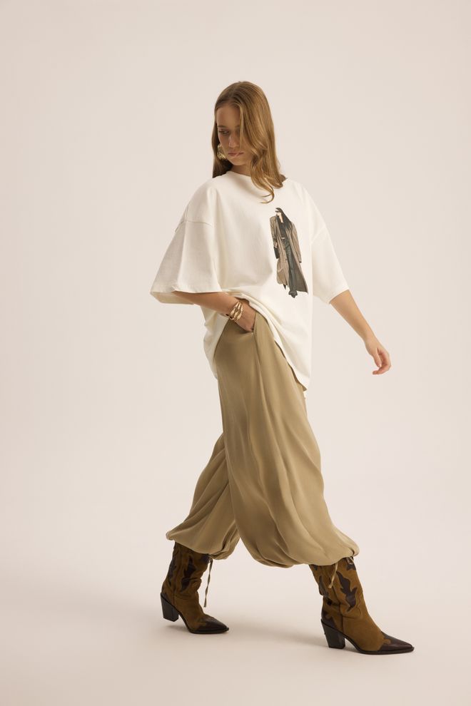 Mai Collection Хаки Повседневные Бохо Парашют Штаны Со Шнурком Оптовая продажа одежды 5