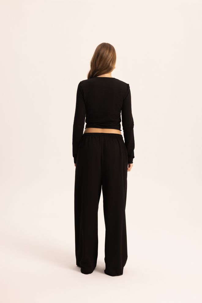 Mai Collection Chándal Negro Oversize Ajuste Casual Deporte Streetwear Ropa al por mayor Primavera