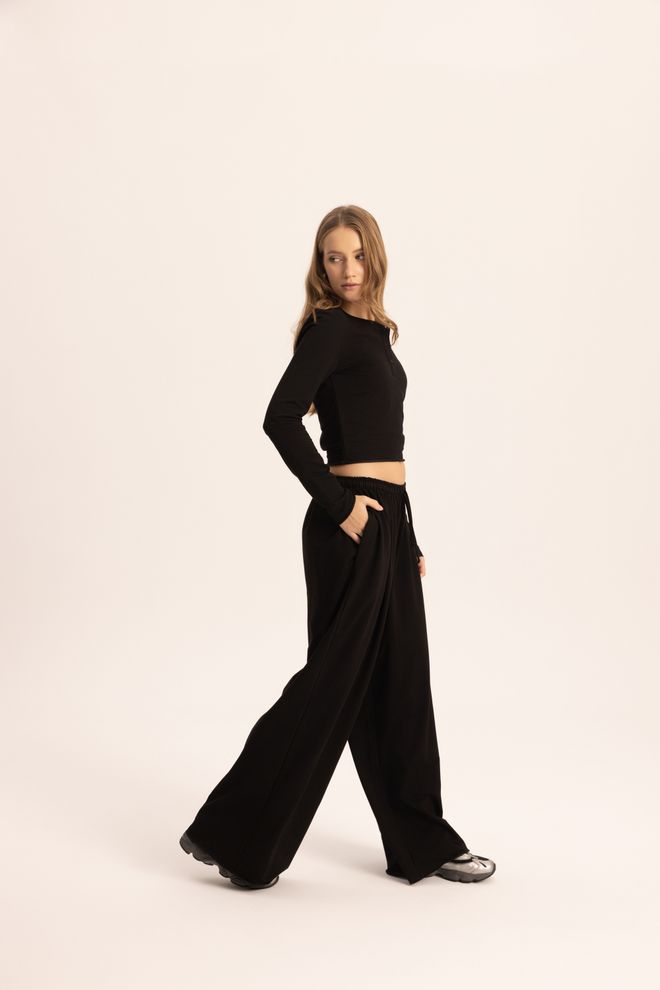 Mai Collection Chándal Negro Oversize Ajuste Casual Deporte Streetwear Ropa al por mayor Trabajo