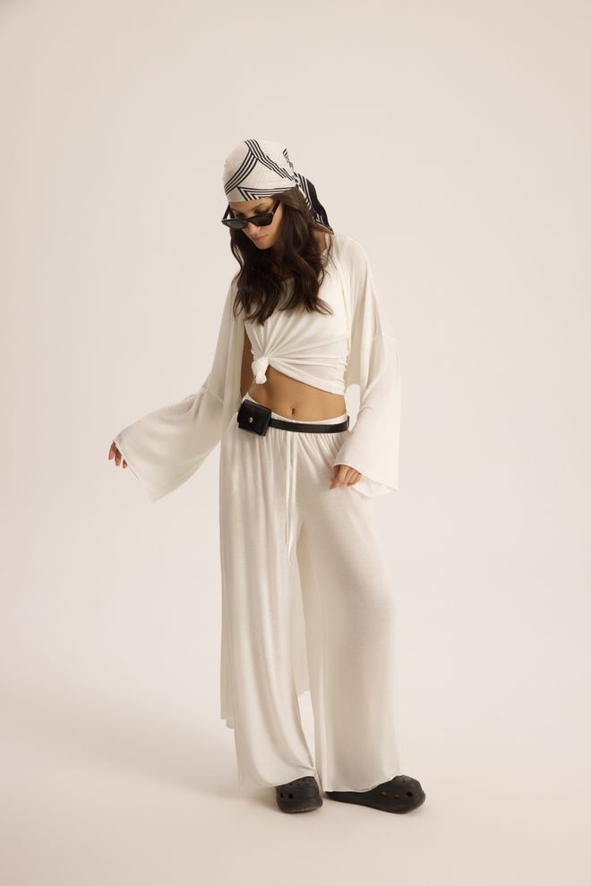 Mai Collection White Casual Sport Set Wholesale Clothing Spring