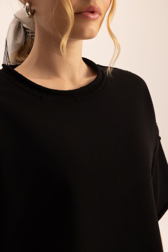 Mai Collection Conjunto Preto Casual Esporte Rua Roupas por atacado Trabalho