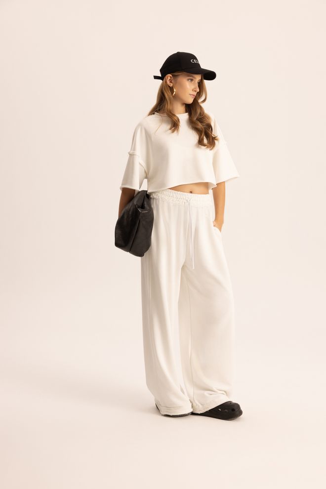 Mai Collection جلس أبيض غير رسمي رياضات ملابس الشارع ملابس بالجملة محتشم