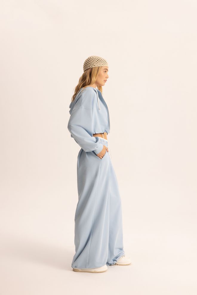 Mai Collection Blue Casual Sport Streetwear Set Wholesale Clothing Spring