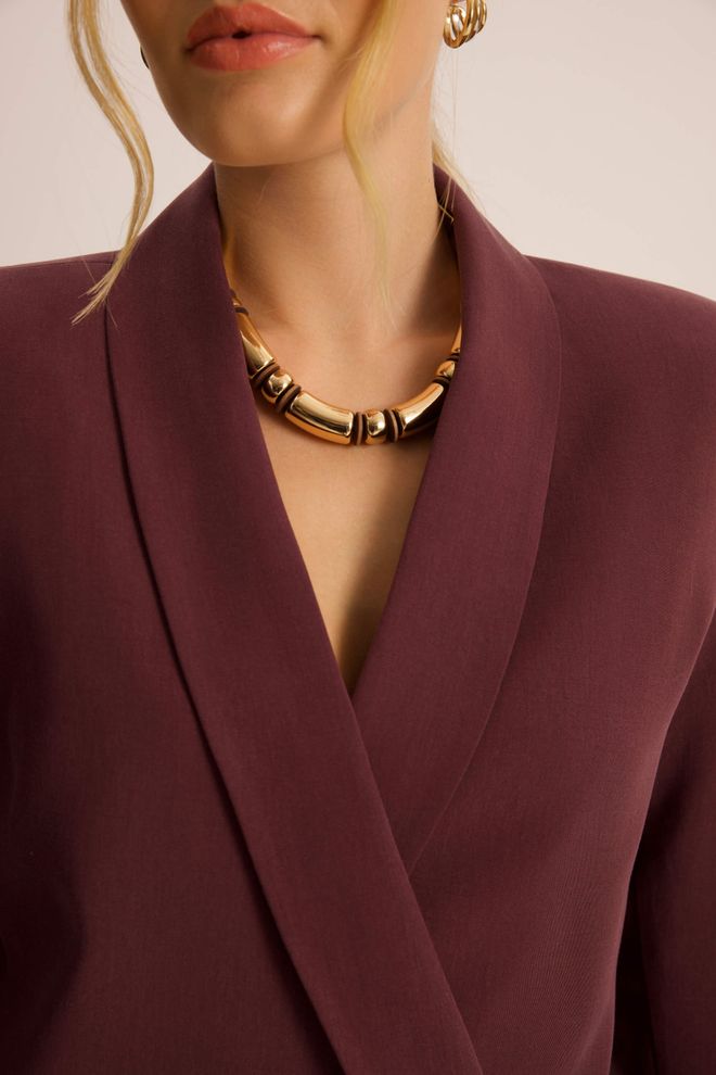 Mai Collection Bordová Formálny Elegantný Oblek Veľkoobchod s oblečením Formálny