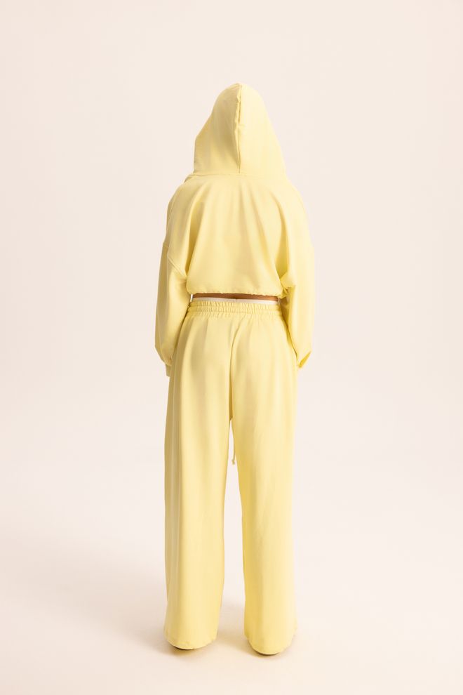 Mai Collection Yellow Casual Sport Streetwear Set Wholesale Clothing Sport