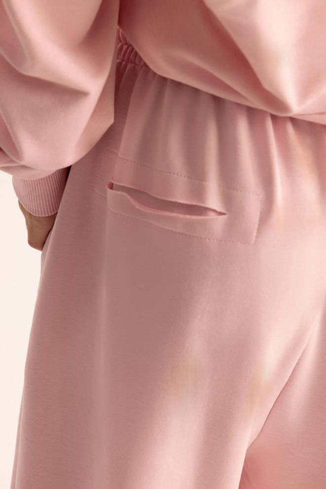 Mai Collection Pink Oversized Jogger Set With Hooded Neck Wholesale Clothing Summer