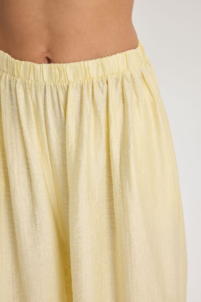 Mai Collection Yellow Palazzo Pants Wholesale Clothing Work