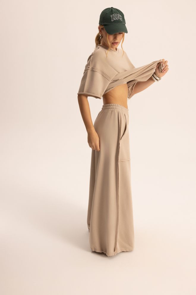 Mai Collection Beige Casual Streetwear Sport Set Wholesale Clothing 5