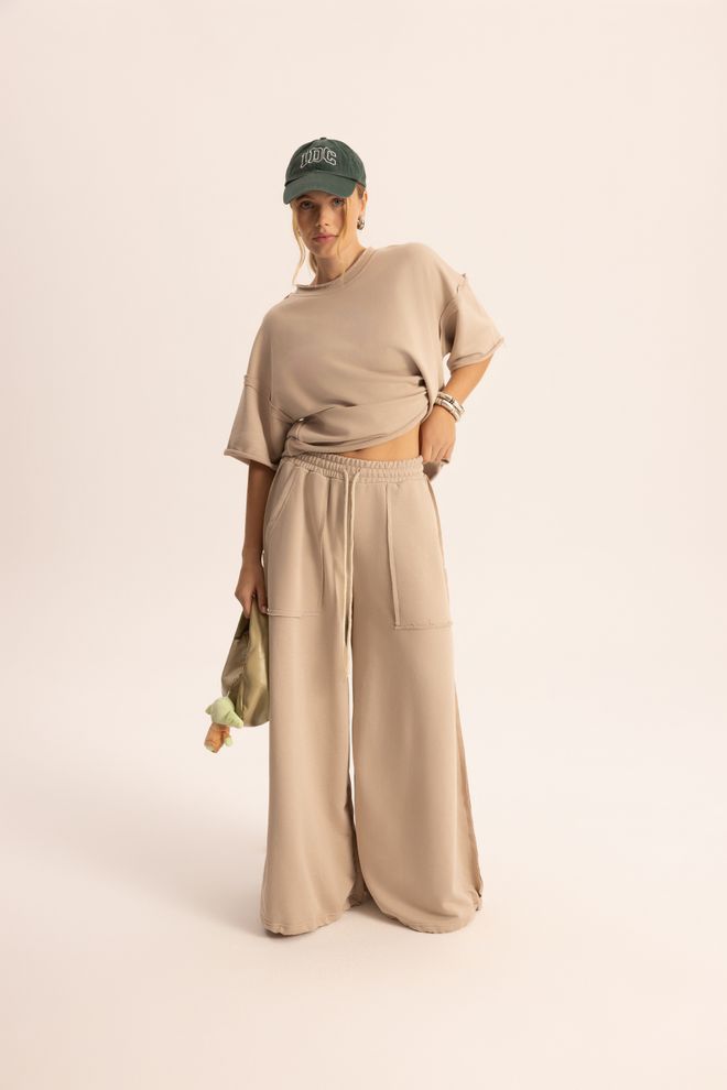 Mai Collection Beige Casual Streetwear Sport Set Wholesale Clothing Summer