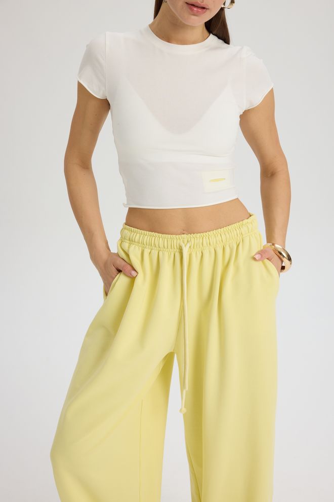 Mai Collection Set Geel Casual Sport Streetwear Groothandel Kleding Casual