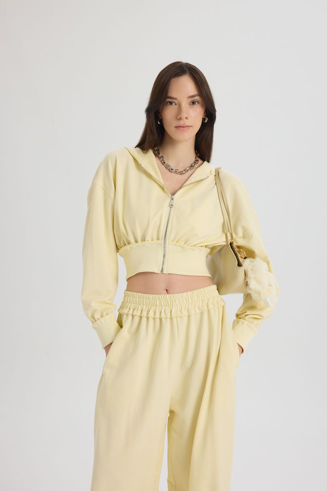 Mai Collection Σετ Μπεζ Casual Αθλητικό Streetwear Χονδρικό εμπόριο ενδυμάτων Casual