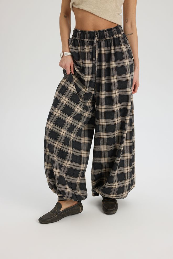 Mai Collection Zwarte Boho Palazzo Broek Groothandel Kleding 5