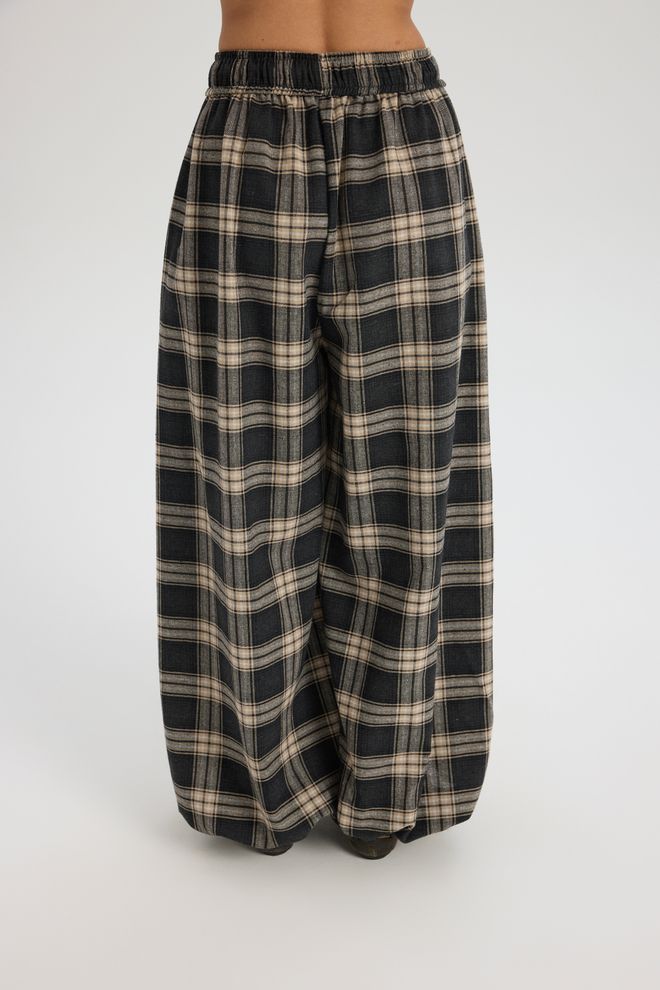 Mai Collection Zwarte Boho Palazzo Broek Groothandel Kleding Lente