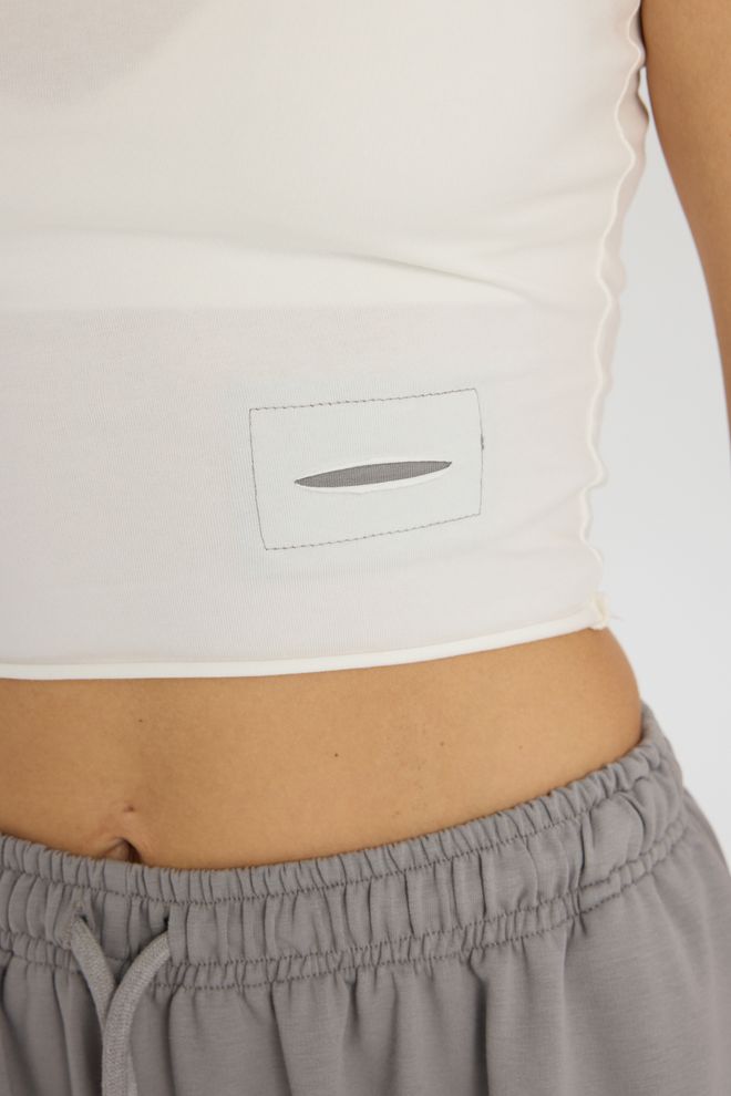 Mai Collection Bijeli Ležerni Set Ulične Mode S Mini Padobranskom Suknjom Veleprodaja odjeće Ljeto