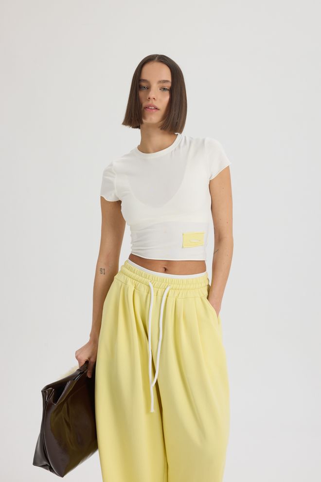 Mai Collection White Casual Sport Set With Drawstring Closure Wholesale Clothing Casual