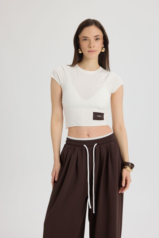 Mai Collection White Casual Sport Set With Drawstring Wholesale Clothing Casual