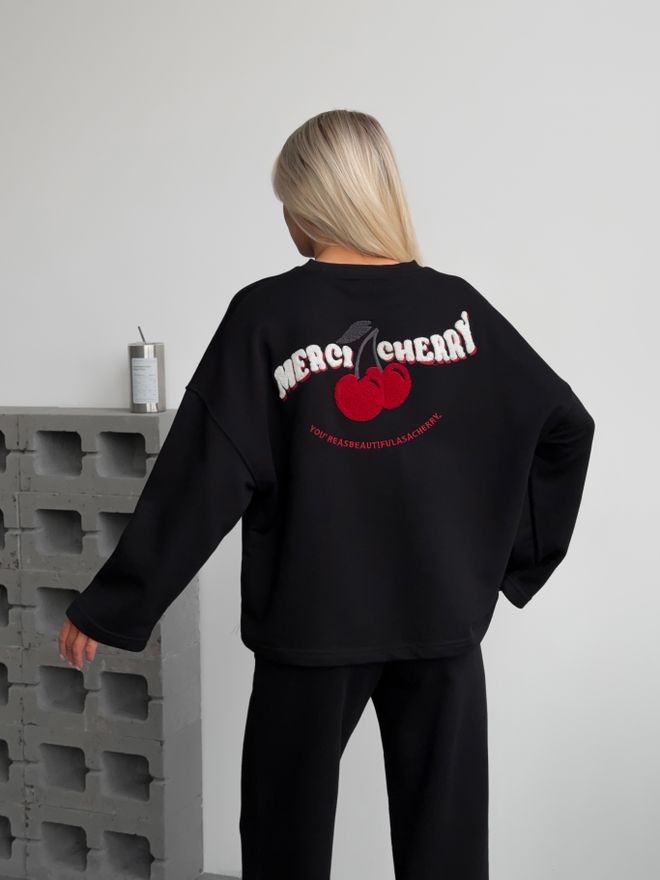 Mai Collection Komplet Trenirki Od Trešnje Crna Велепродаја одеће 8