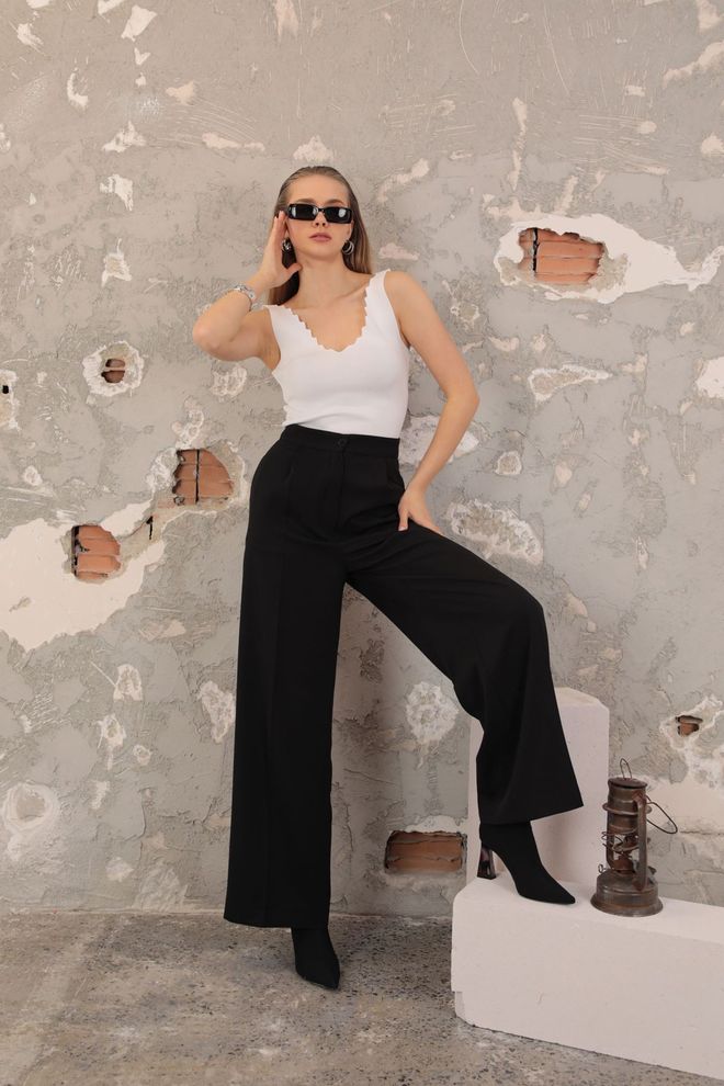 Maxi Modena Ασπρο Μπλούζα Στενή Γραμμή V Neck Αμάνικο Πολύ Κοντό Μανίκι Χονδρικό εμπόριο ενδυμάτων Casual