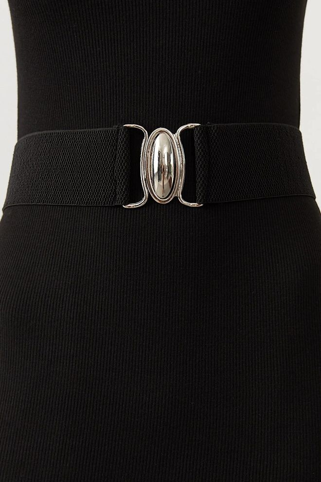 Mina Fashion Cinturón Elástico Negro Ropa al por mayor 0