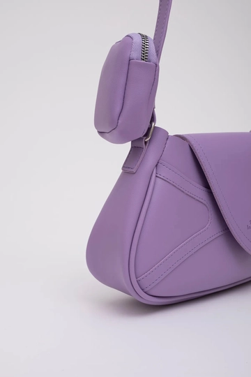 Veľkoobchodný model oblečenia nosí  Jednopriestorová peňaženka z umelej kože Taška do ruky a cez rameno
, turecký veľkoobchodný Taška od Mina Fashion