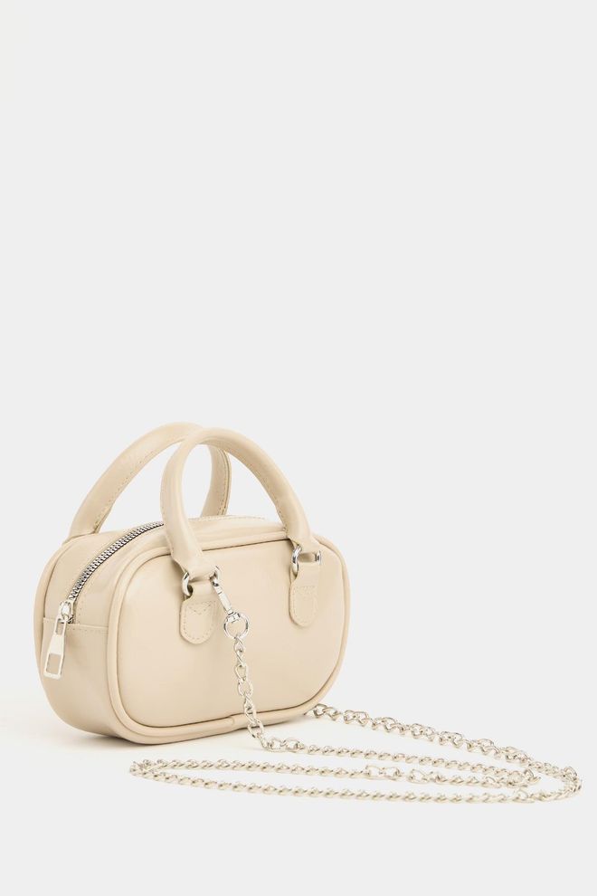 Mina Fashion Minibolso retro con correa cruzada, color crema Ropa al por mayor 6