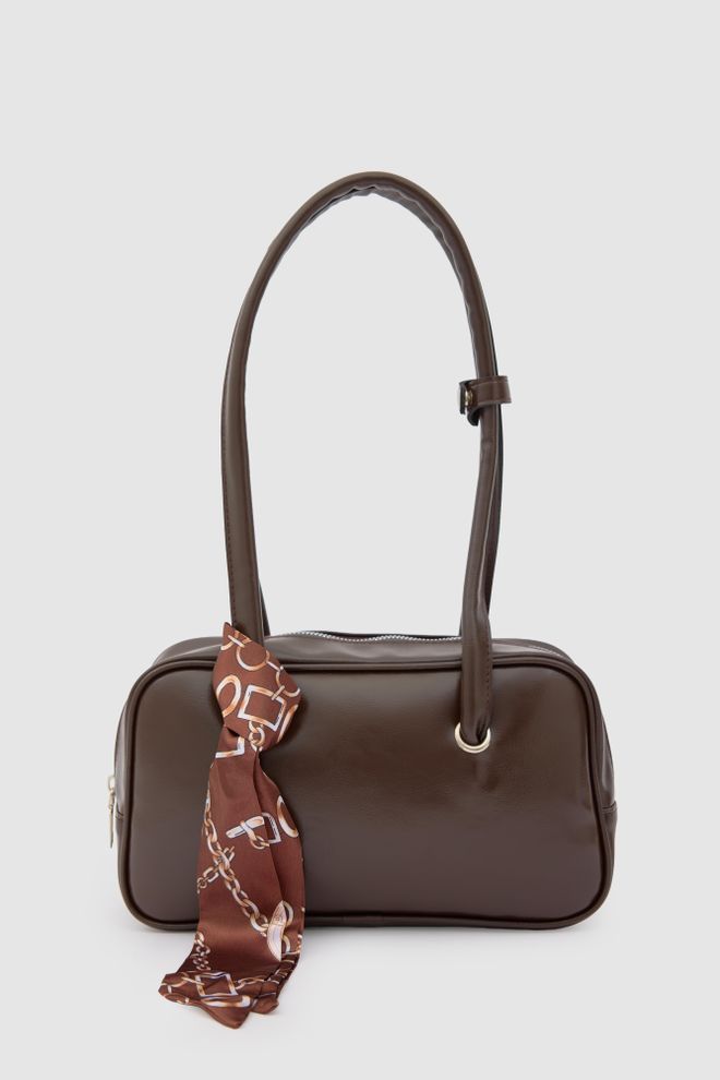 Mina Fashion Geantă Baghetă Detaliată Cu Eșarfă Îmbrăcăminte cu ridicata 0