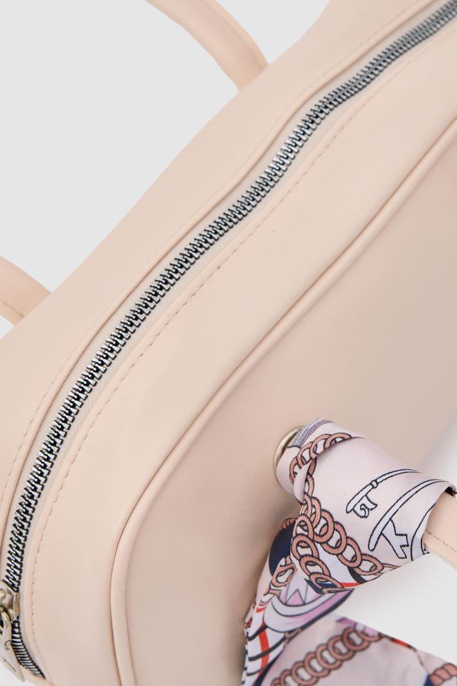 Mina Fashion Scarf Detailed Baguette Bag Wholesale Clothing Summer