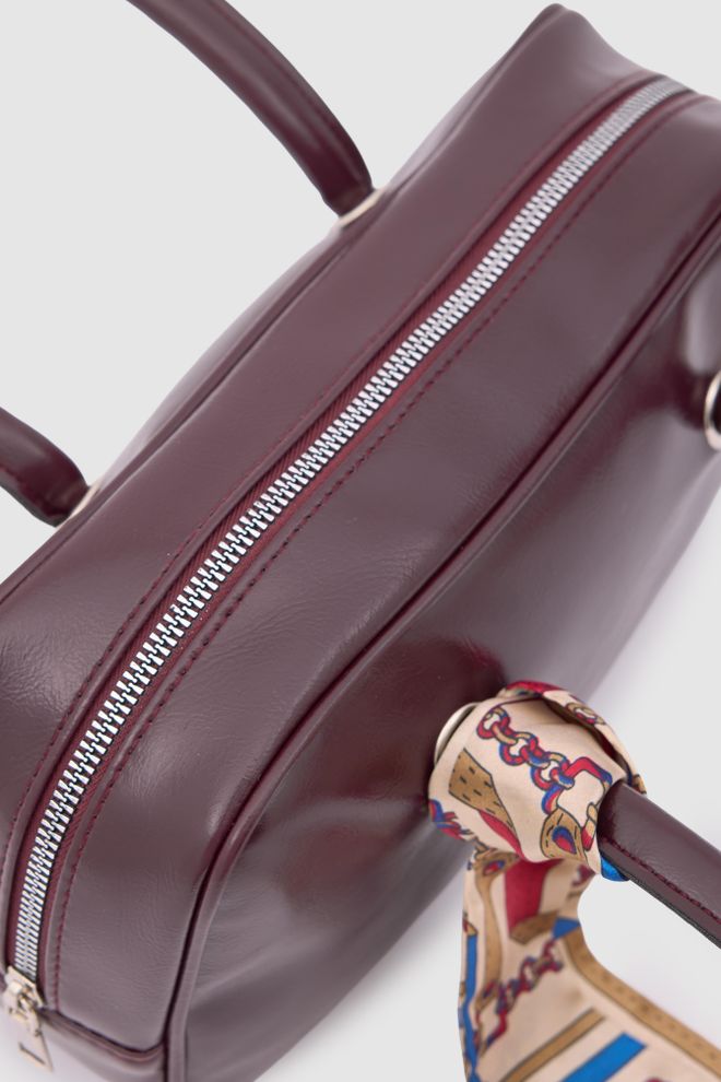 Mina Fashion Scarf Detailed Baguette Bag Wholesale Clothing Summer