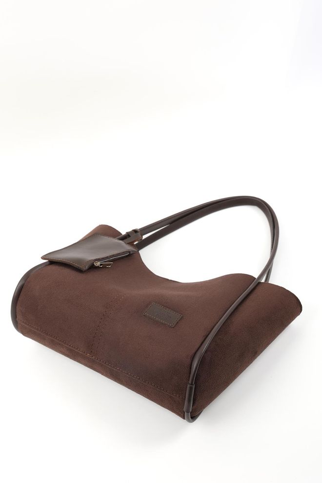 Mina Fashion Bolsa Feminina De Mão E Ombro Com Carteira De Couro Sintético Bolsa De Maquiagem Com Encaixes Roupas por atacado 6