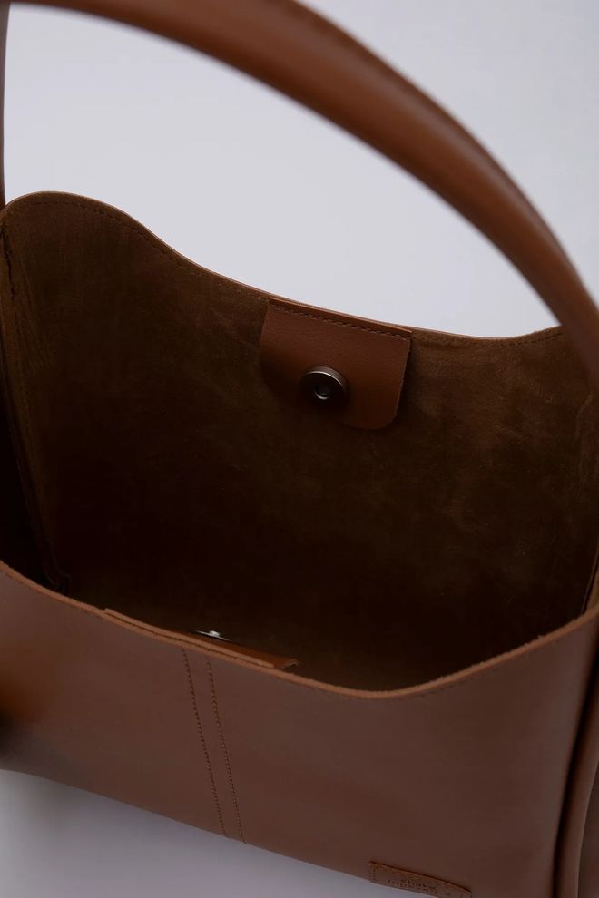 Mina Fashion Bolsa Feminina De Mão E Ombro Com Carteira De Couro Sintético E Bolsa De Maquiagem Roupas por atacado 6