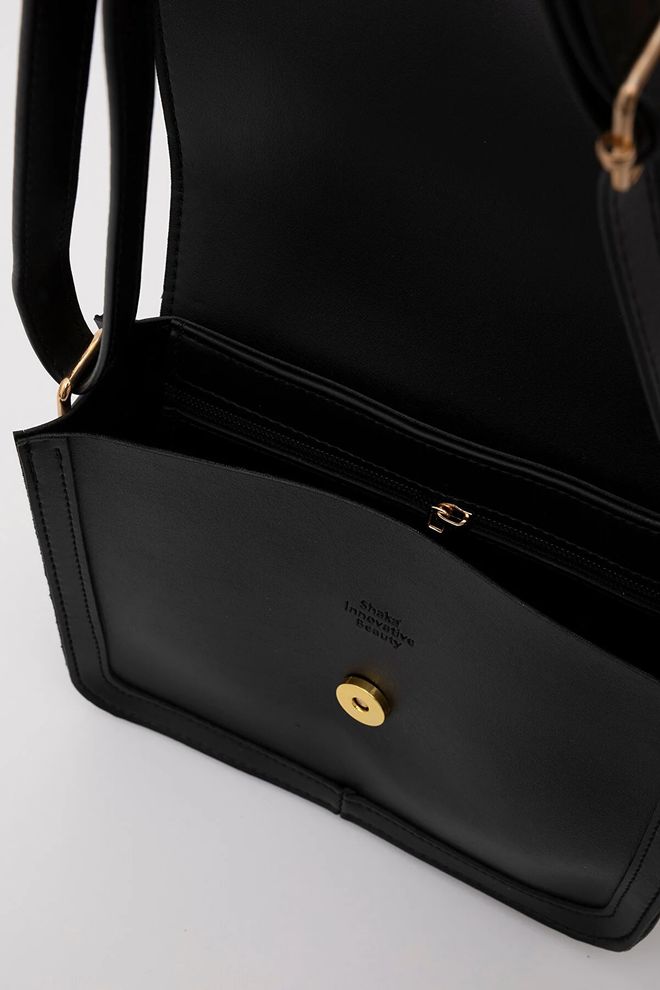 Mina Fashion Bolso De Mano Brazo Y Hombro De Cuero Artificial Con Bolsillo Interno Con Cremallera Y Cierre A Presión Ropa al por mayor 6