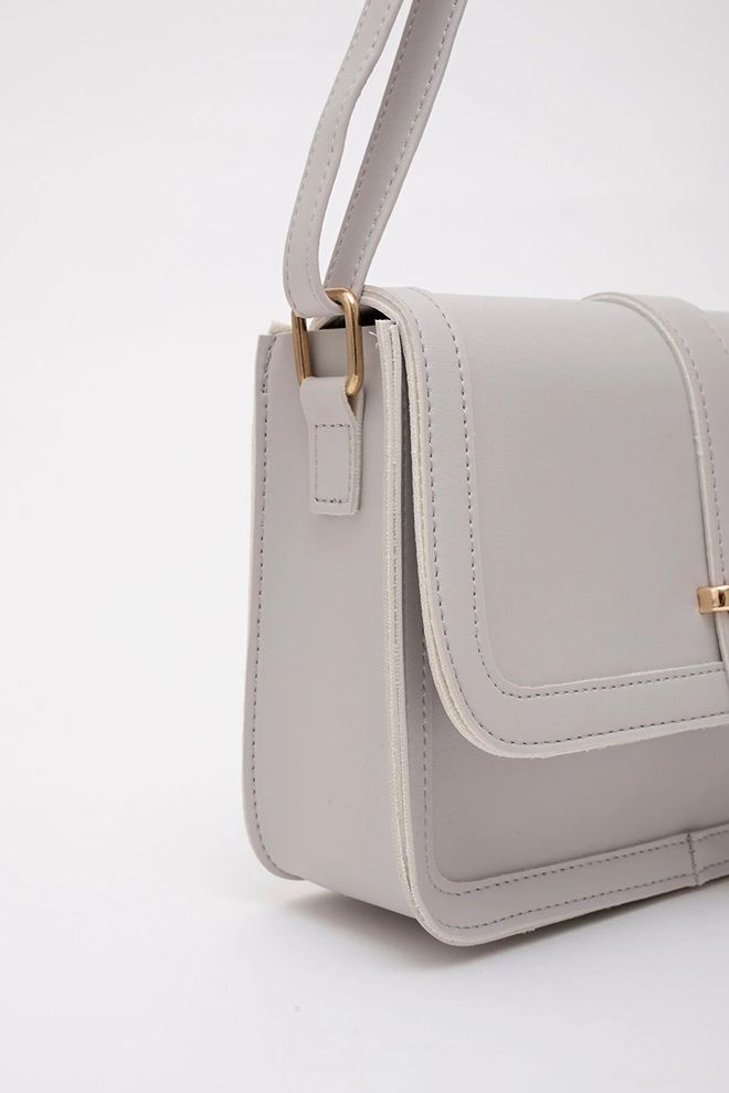 Mina Fashion Bolso De Mano Brazo Y Hombro De Cuero Artificial Con Bolsillo Interno Con Cremallera Y Cierre A Presión Ropa al por mayor 4