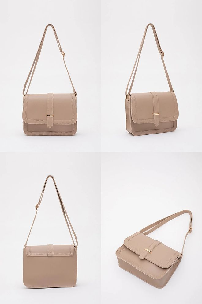 Mina Fashion Bolso De Mano Brazo Y Hombro De Cuero Artificial Con Bolsillo Interno Con Cremallera Y Cierre A Presión Ropa al por mayor 7