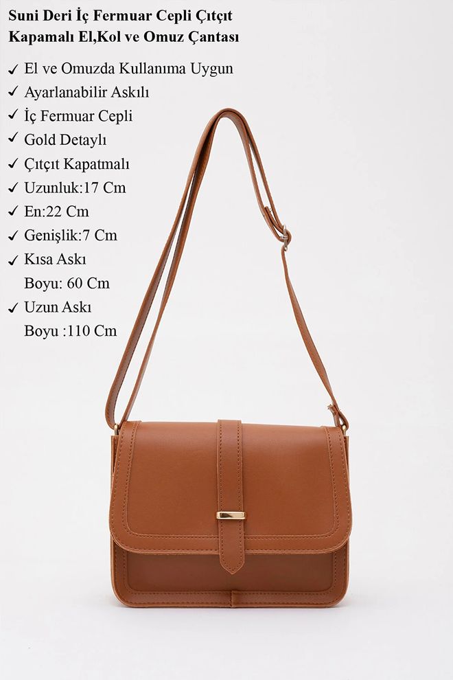 Mina Fashion Bolso De Mano Brazo Y Hombro De Cuero Artificial Con Bolsillo Interno Con Cremallera Y Cierre A Presión Ropa al por mayor 2