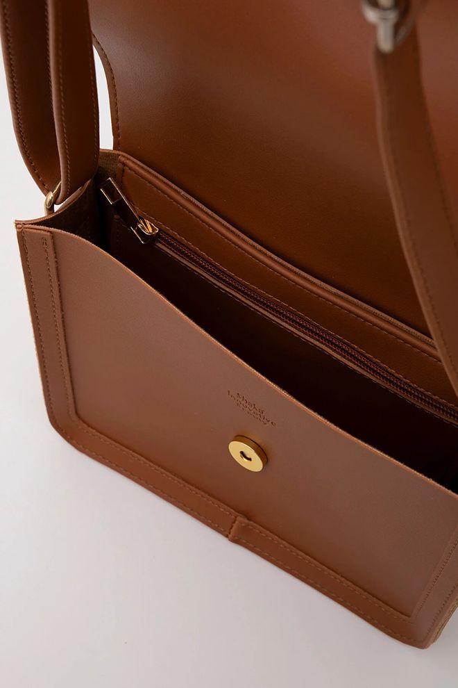 Mina Fashion Bolso De Mano Brazo Y Hombro De Cuero Artificial Con Bolsillo Interno Con Cremallera Y Cierre A Presión Ropa al por mayor 6