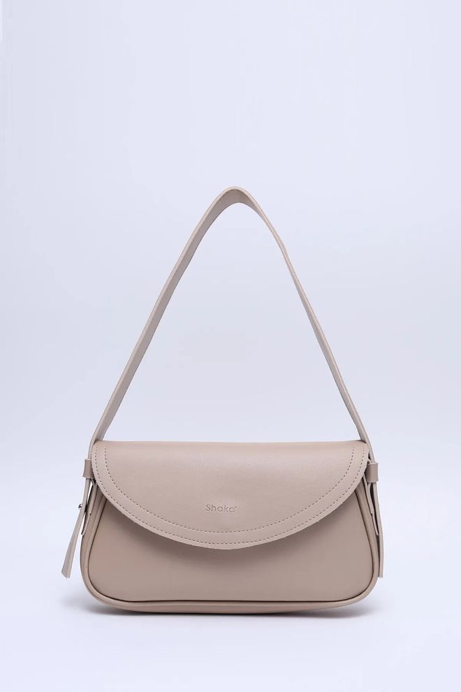 Mina Fashion Bolsa Forrada De Couro Artificial E Bolsa De Ombro Com Fechos De Pressão E Alça Ajustável Roupas por atacado 0