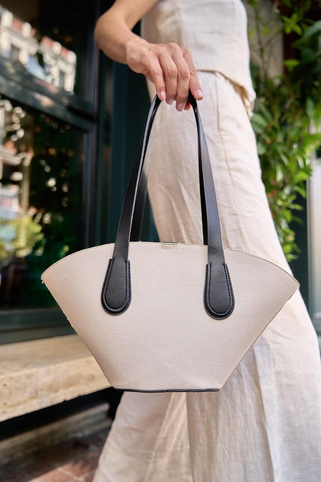 Mina Fashion Shopper In Leerlook Groothandel Kleding 1