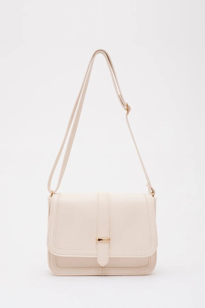 Mina Fashion حقيبة يد من الجلد الصناعي وحقيبة كتف مع جيب داخلي بسحاب ومشبك تثبيت ملابس بالجملة 0