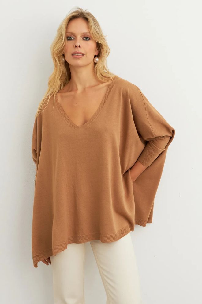 Mina Fashion Camicetta Da Donna Con Scollo A V E Volant Abbigliamento all'ingrosso Casuale
