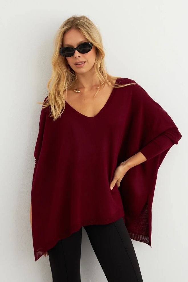 Mina Fashion Camicetta Da Donna Con Scollo A V E Volant Abbigliamento all'ingrosso Casuale