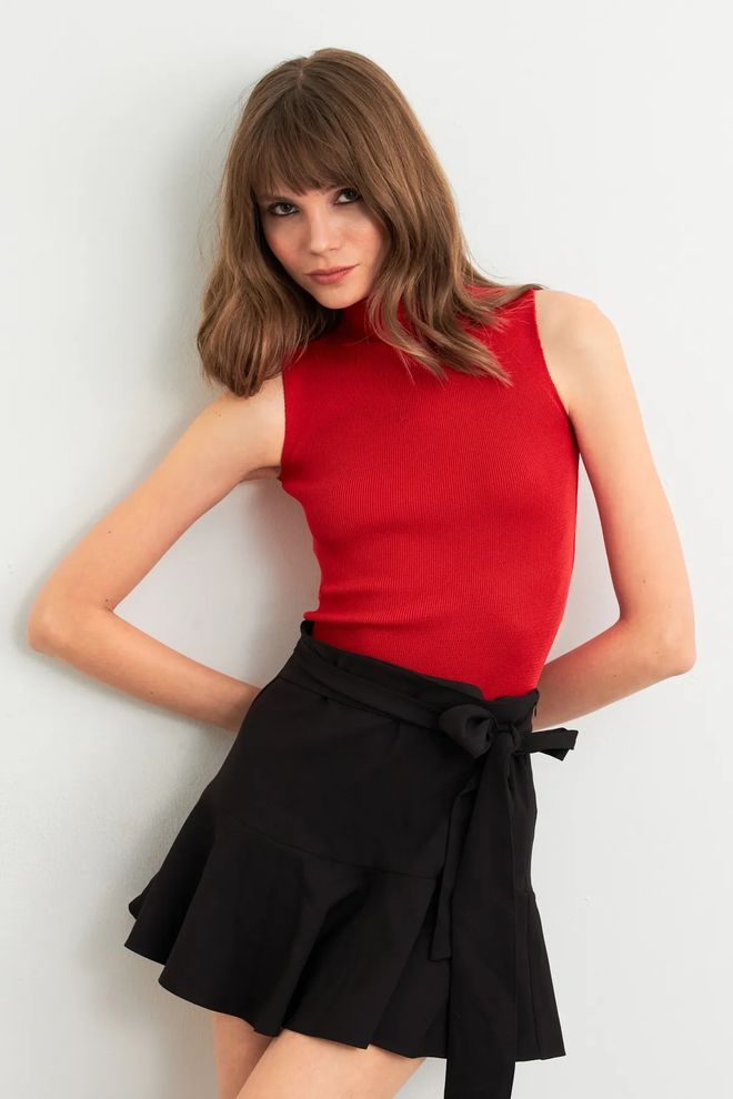 Mina Fashion Camicetta Senza Maniche In Maglieria Da Donna Abbigliamento all'ingrosso Casuale