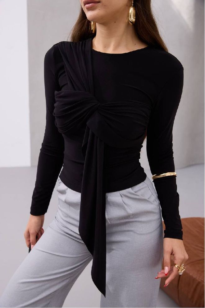 Mistix Juoda Eleganti Lieso Silueto Palaidinė Didmeninė prekyba drabužiais Čiuožėjos