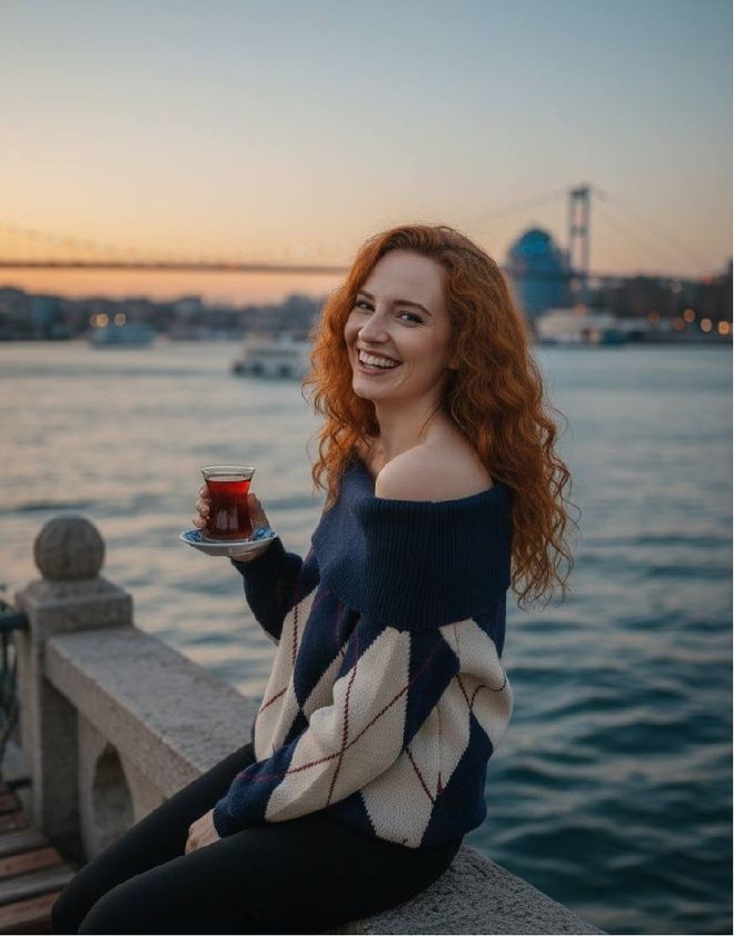 Mistix Блуза Морскосиньо Шахматна Небрежен Дрехи на едро Небрежен