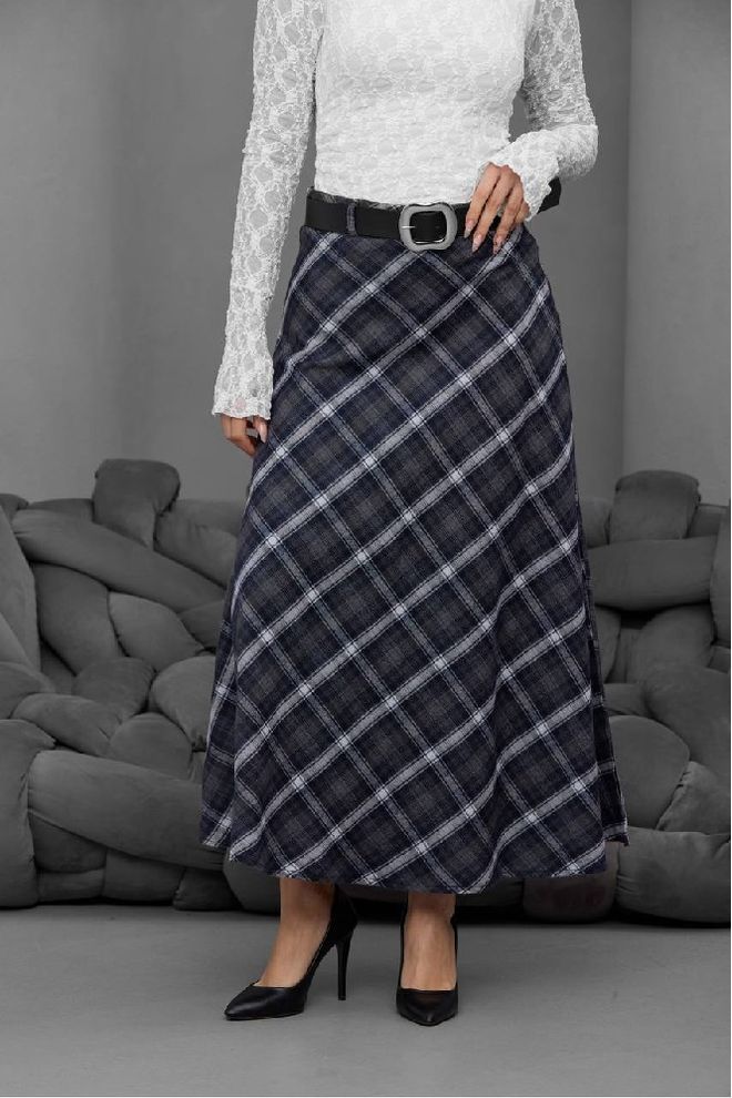 Mistix Φούστα Μπλε Μαρέν Vintage A γραμμή Μάξι Χονδρικό εμπόριο ενδυμάτων Casual