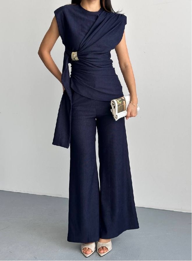 Mistix Σετ Μπλε Μαρέν Κομψό Επίσημο Χονδρικό εμπόριο ενδυμάτων Επίσημο