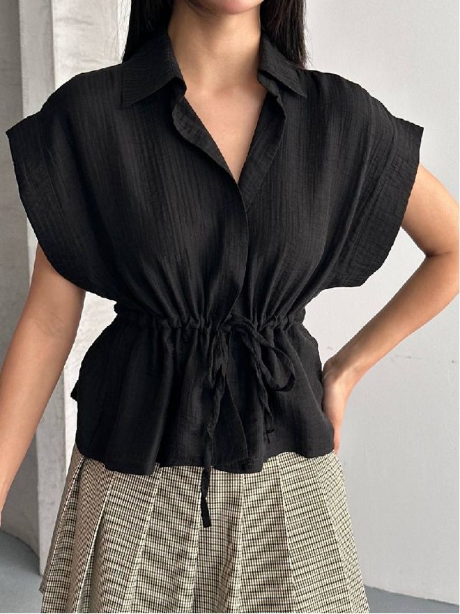 Mistix Juoda Palaidinė Su Poliariniu Kaklu Ir „Cap Sleeve“ Rankovėmis Didmeninė prekyba drabužiais Kokteilinė