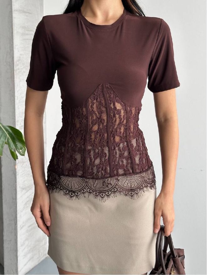 Mistix Sexy Ruda Palaidinė Elegantiška Didmeninė prekyba drabužiais Čiuožėjos