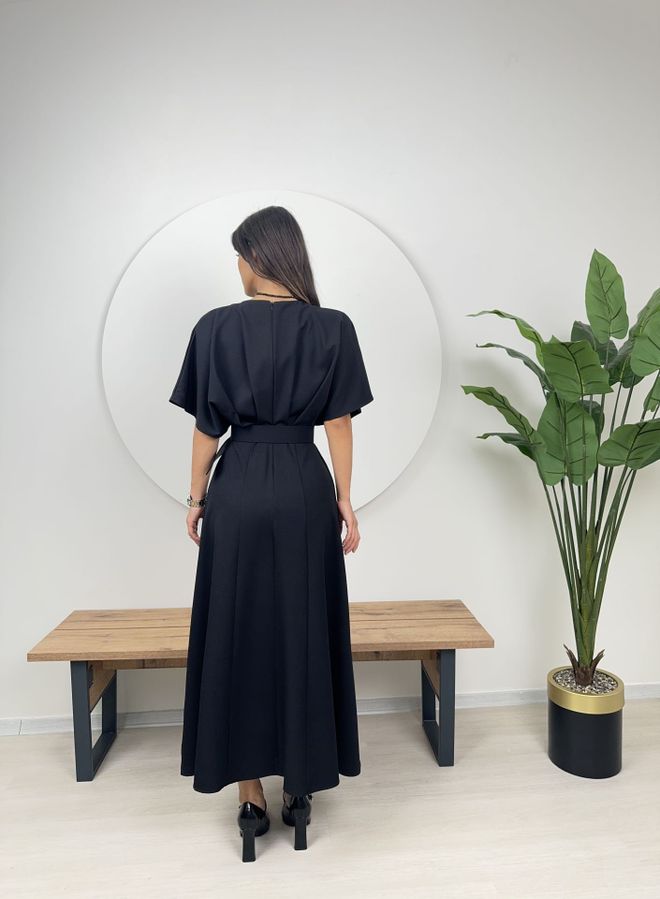 Ilia Atlas Fabric Belted Dress Wholesale Clothing Summer