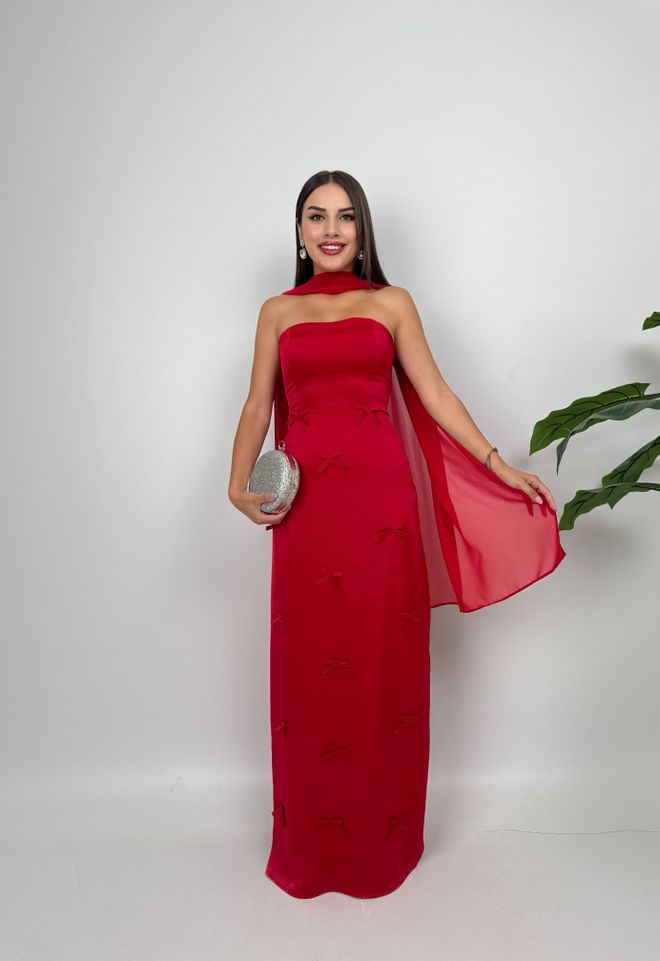 Miss Janell Elegantes Rotes Ärmelloses Kleid Großhandelskleidung Sexy