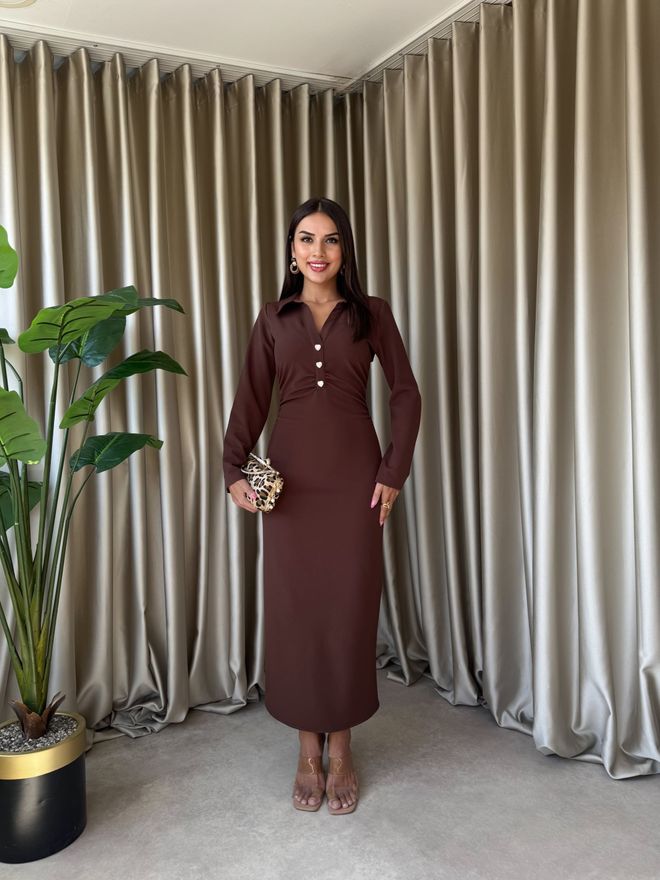 Miss Janell Rochie Maro Elegantă Formală Sheath Midi Îmbrăcăminte cu ridicata Formal